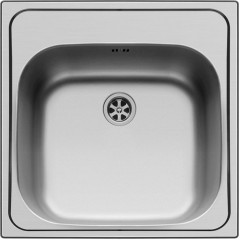 Maidtec Inset 1B Ένθετος Νεροχύτης 50x50cm Inox Σατινέ 101036301 Maidtec Inset 1B Ένθετος Νεροχύτης 50x50cm Inox Σατινέ 101036301